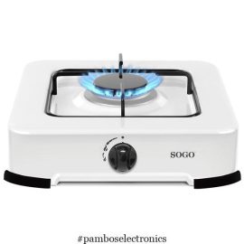 Sogo - portable gas stove white - ss-10255