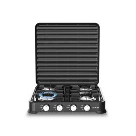Sogo - gas stove 4 burners black - ss-10275