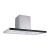 Midea MH90I4300X-CYP Island Cooker Hood – 90 cm Stainless Steel with Black Panel, 640 m³/h