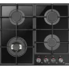 Amica PGCD6111APFB Studio Gas Hob – Sleek Glass Surface, Modern Kitchen Appliance