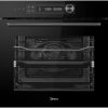 MIDEA - OVEN / AIR FRYER - MBO7NP30E4-BK 72L PYROLYSIS/HYDROLISIS